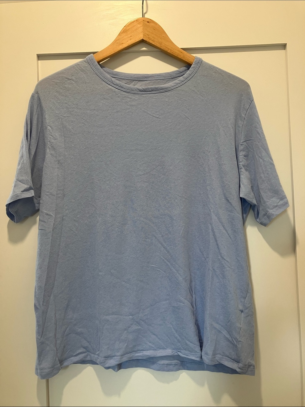 Everlane Light Blue Short Sleeve Crewneck Tee